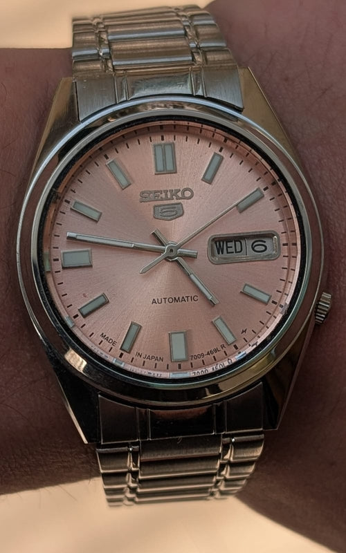Seiko 5 Mod | Automatic Vintage 7009 | Rosa