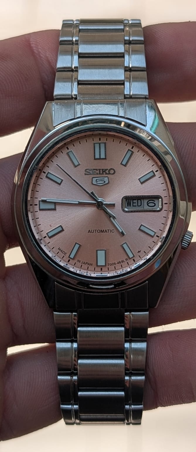 Seiko 5 Mod | Automatic Vintage 7009 | Rosa