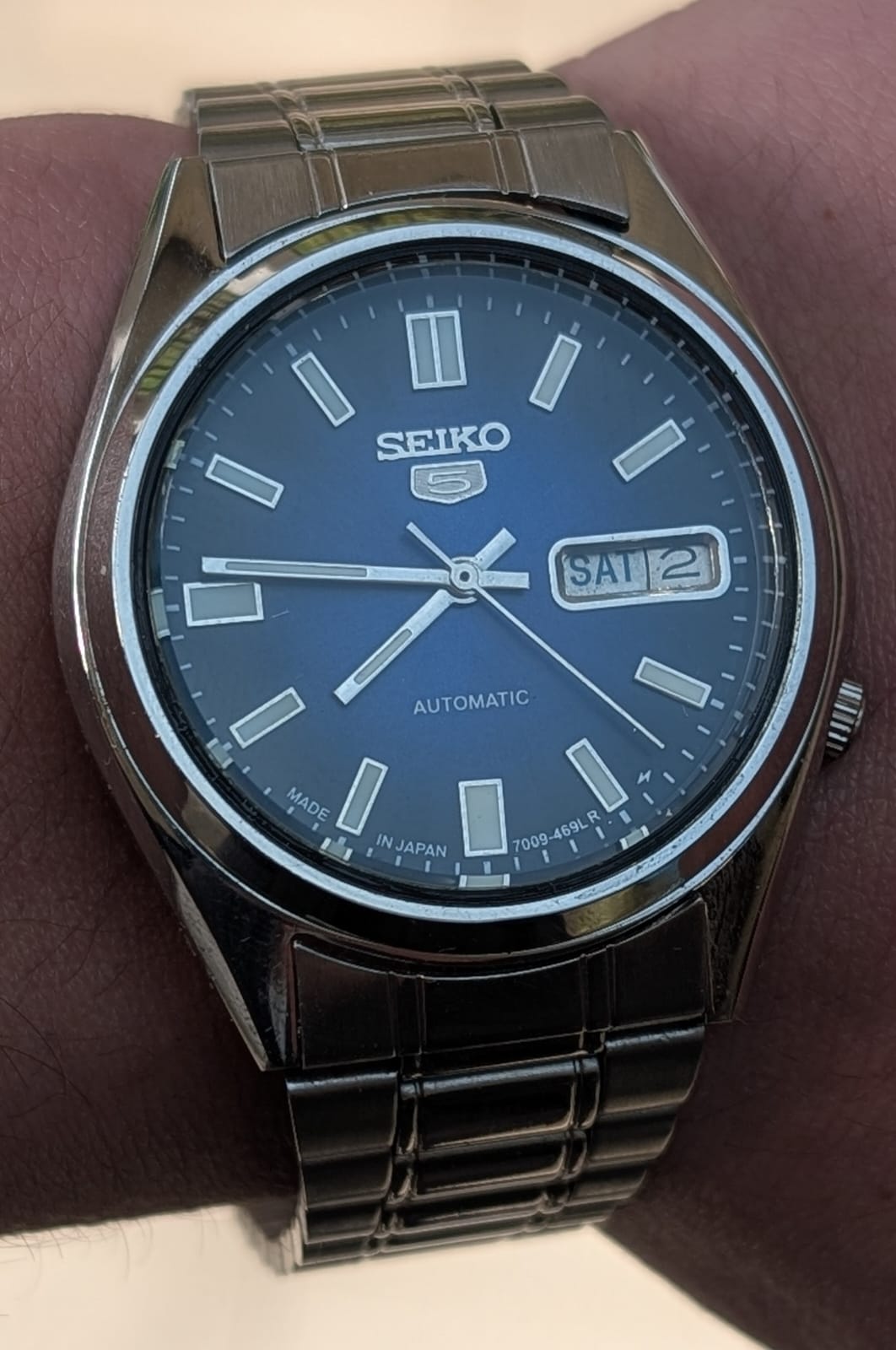 Seiko 5 Mod | Automatic Vintage 7009 | Blu
