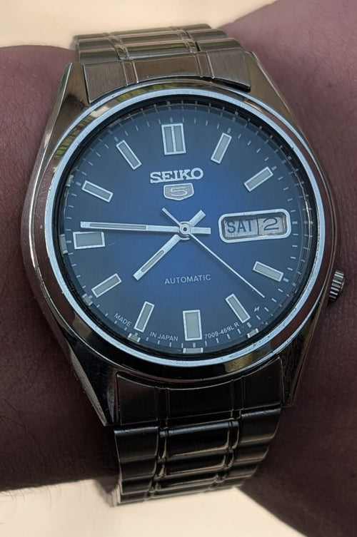 Seiko 5 Mod | Automatic Vintage 7009 | Blu