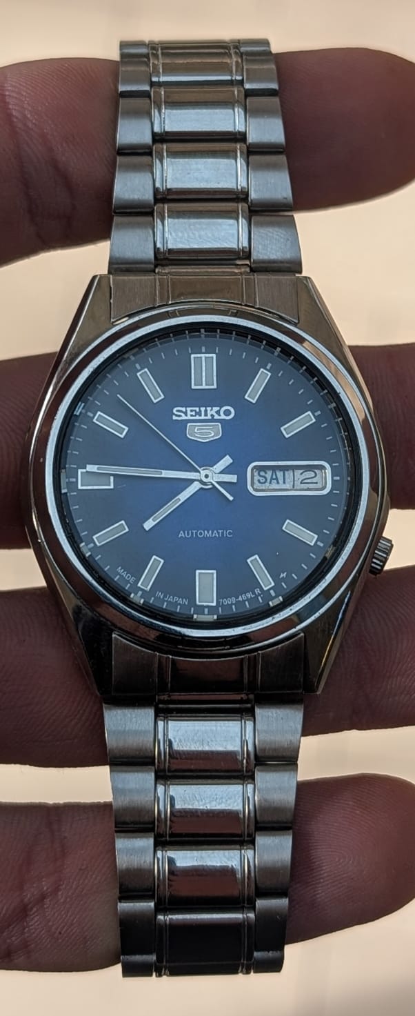 Seiko 5 Mod | Automatic Vintage 7009 | Blu