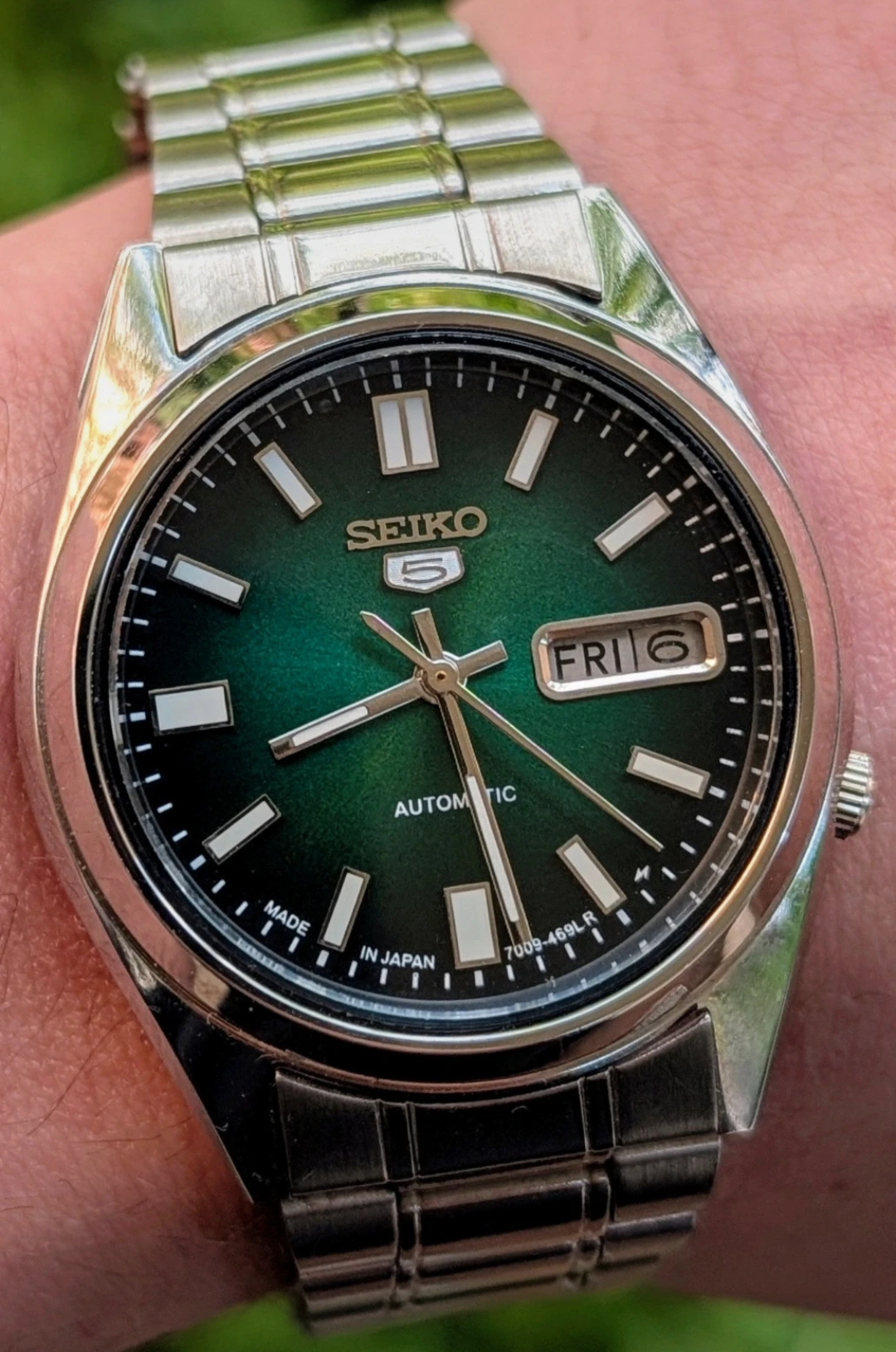Seiko 5 Automatic Vintage 7009 Green